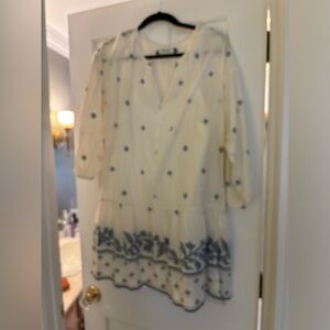 Madewell Embroidered Dress